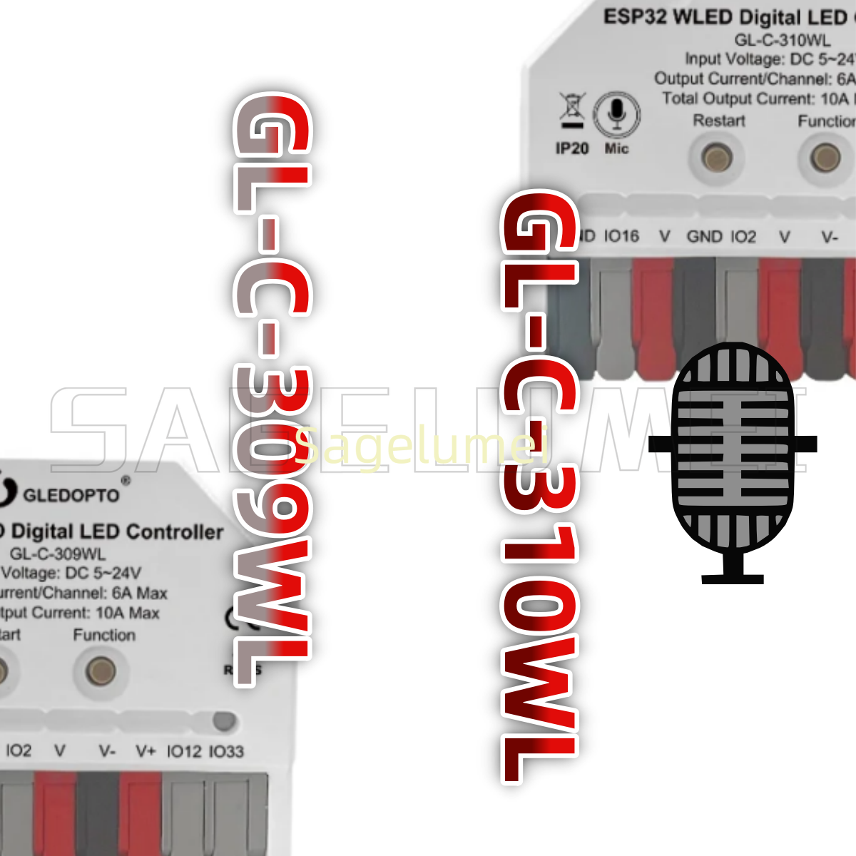 Espressif Esp32 - DIY GLEDOPTO ESP32 미니 WLED LED