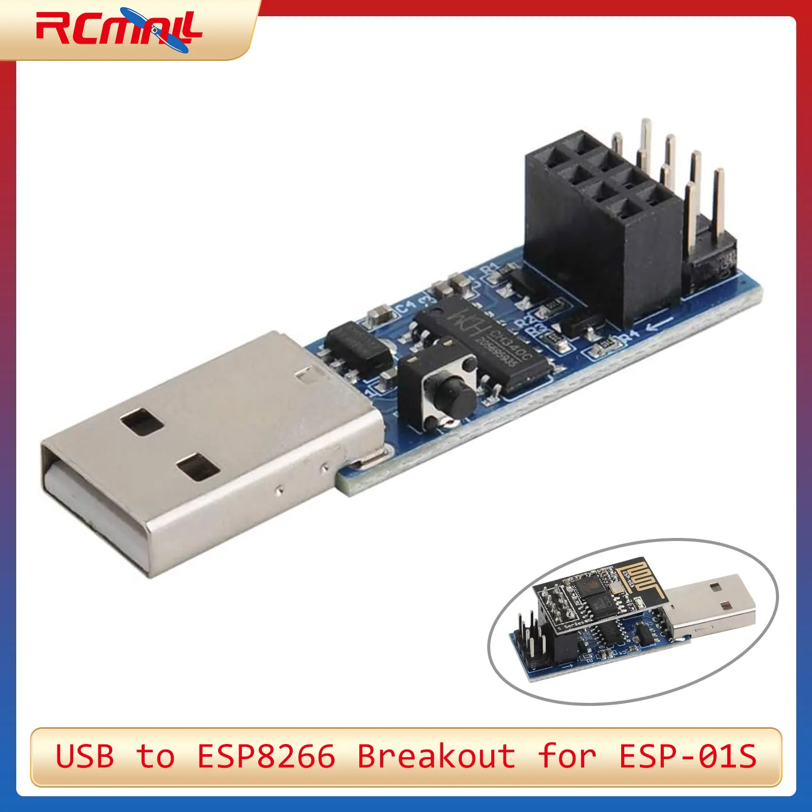 Esp8266 - USB to ESP8266 브레이크아웃 CH340C ESP-01