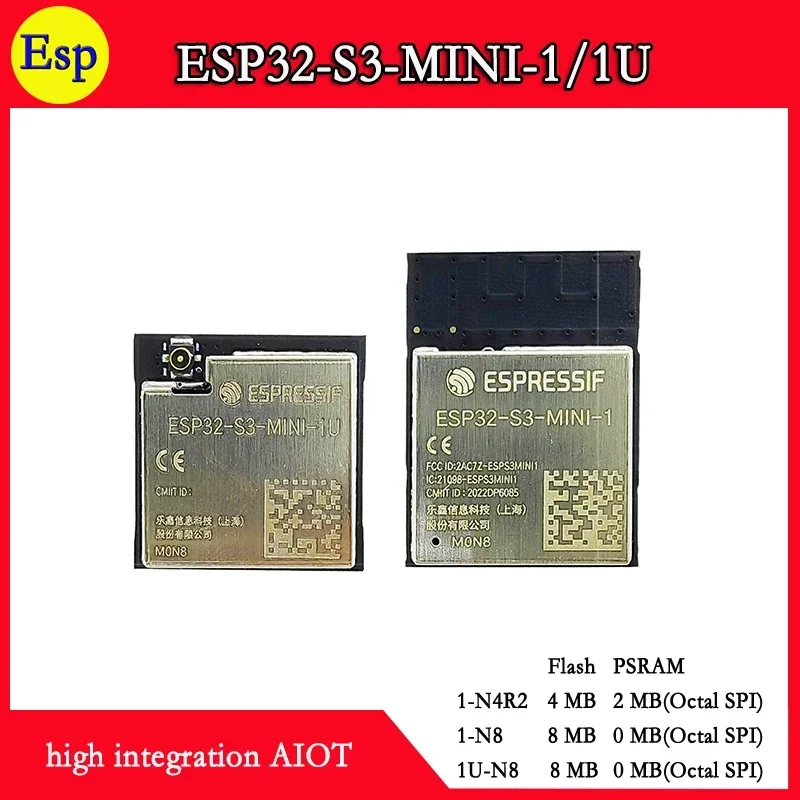 Espressif Esp32 - ESP32-S3-MINI-1, ESP32-S3-MINI-1U, 에스프레시프 ESP32-S3, ESP32 S3