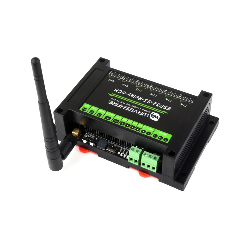 Esp32 S3 - 산업용 6채널 릴레이 ESP32-S3 WiFi 릴레이