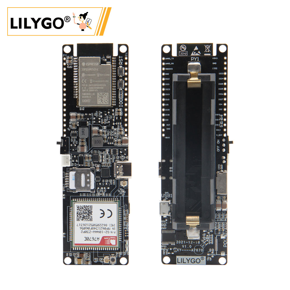 LILYGO® TTGO T-A7670G/E/SA R2  - Esp32 Uart Module 리뷰 및 가격