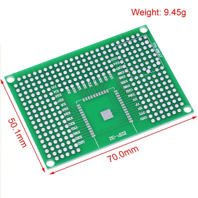 2~100Pcs 5X7 양면 주석 도금 브레드보드 프로 - Esp8266 리뷰 및 가격