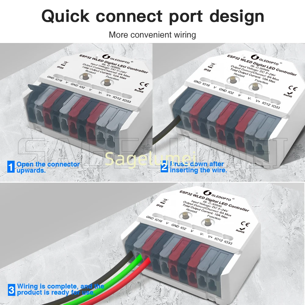 DIY GLEDOPTO ESP32 미니 WLED LED - Espressif Esp32 리뷰 및 가격