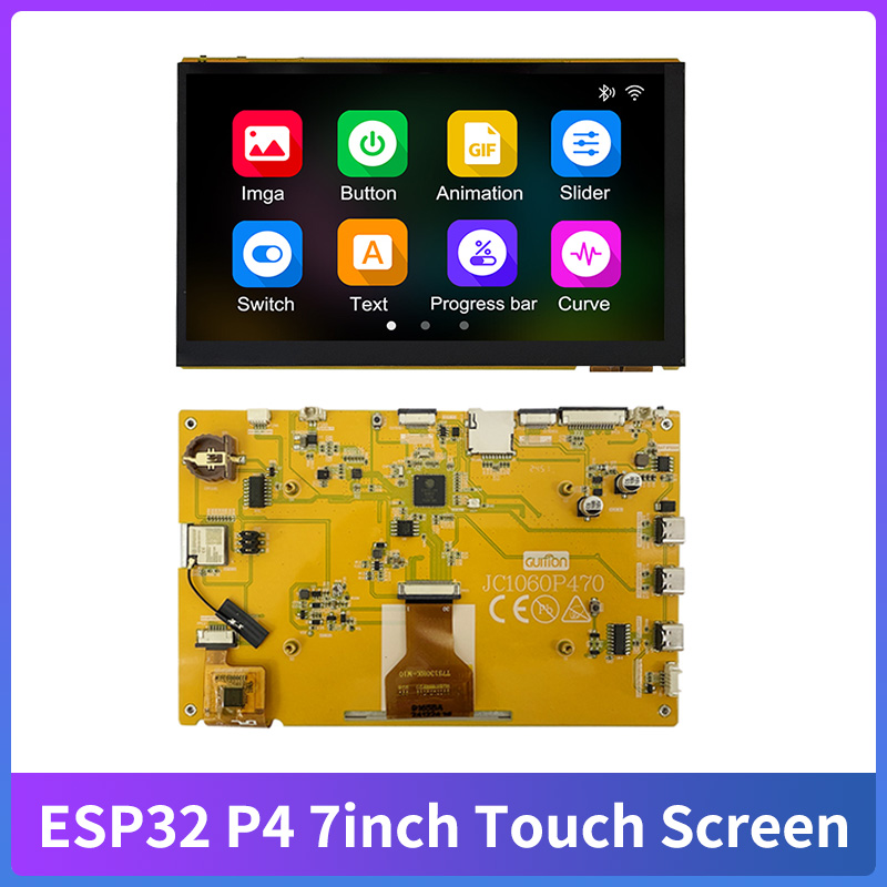 ESP32 P4 7인치 LCD 개발 보드 Arduino - Esp32 C6 리뷰 및 가격