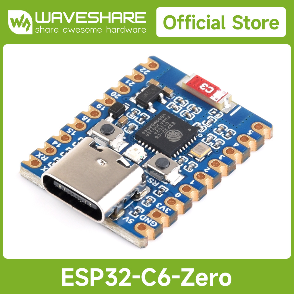 Waveshare ESP32-C6 미니 개발 보드, E - Espressif Esp32 리뷰 및 가격